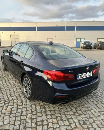 BMW Seria 5 cena 142999 przebieg: 164000, rok produkcji 2017 z Ciechocinek małe 37